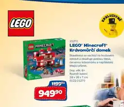 Sparkys LEGO® Minecraft® Krávomůrčí domek nabídka