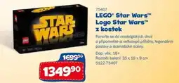 Sparkys LEGO® Star Wars Logo Star Wars z kostek nabídka