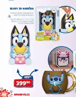 Sparkys Bluey 3D kasička nabídka