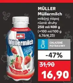 Kaufland MÜLLER Müllermilch nabídka