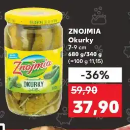 Kaufland Znojmia Okurky nabídka