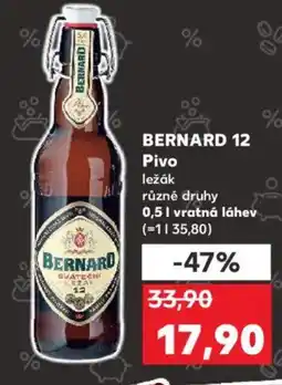 Kaufland BERNARD 12 Pivo nabídka