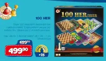 Sparkys 100 Her nabídka