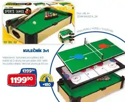 Sparkys Kulečník 3v1 nabídka