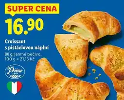 Lidl Croissant s pistáciovou náplní, 80 g nabídka