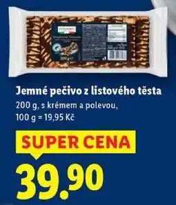 Lidl Jemné pečivo z listového těsta, 200 g nabídka