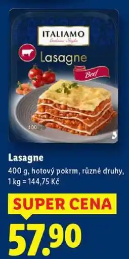 Lidl Lasagne, 400 g nabídka