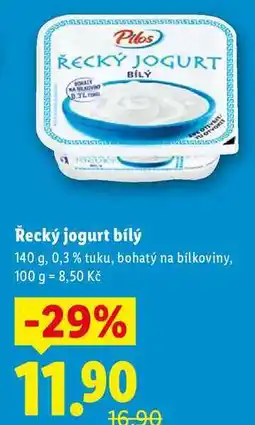 Lidl Řecký jogurt bílý, 140 g nabídka