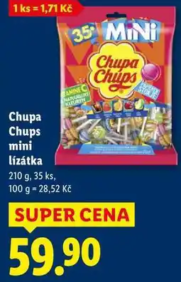 Lidl Chupa Chups mini lízátka, 210 g nabídka