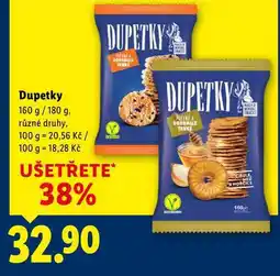 Lidl Dupetky 160 g/180 g nabídka