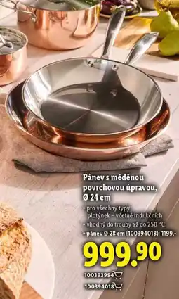 Lidl Pánev s měděnou povrchovou úpravou, pr. 24 cm nabídka