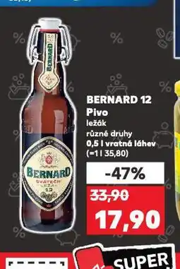 Kaufland Pivo bernard nabídka