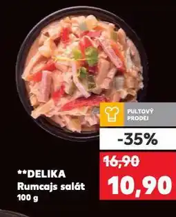 Kaufland Rumcajs salát nabídka