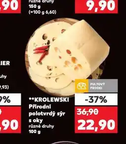 Kaufland Krolewski sýr nabídka
