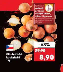 Kaufland Cibule kuchyňská žlutá nabídka