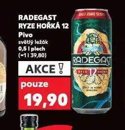 Kaufland Pivo radegast nabídka