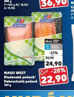 Kaufland Debrecínská pečeně nabídka