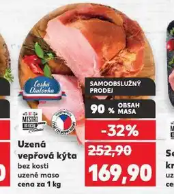 Kaufland Uzená vepřová kýta nabídka