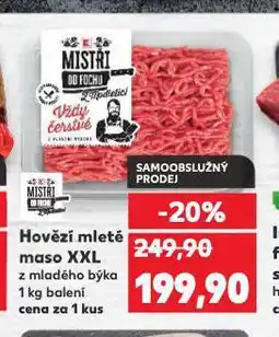 Kaufland Hovězí mleté maso nabídka