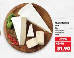 Kaufland Francouzské brie sýr nabídka