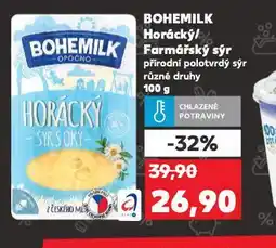 Kaufland Bohemilk horácký sýr nabídka