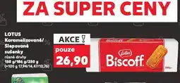 Kaufland Lotus sušenky nabídka