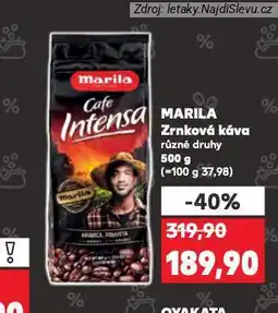 Kaufland Káva marila nabídka