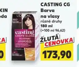 Kaufland Casting barva na vlasy nabídka