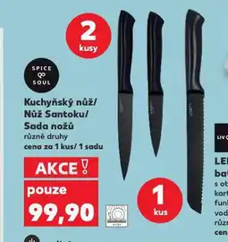 Kaufland Nůž santoku nabídka
