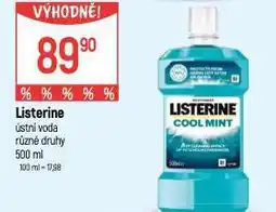 Globus Listerine ústní voda nabídka