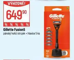 Globus Gillette fusion5 pánský holící strojek nabídka