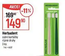 Globus Harbedent zubní kartáčky nabídka