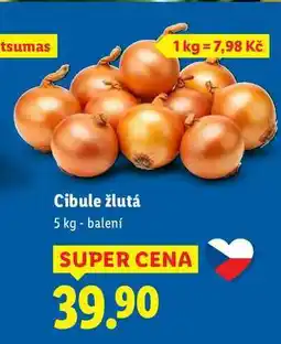 Lidl Cibule žlutá, 5 kg nabídka