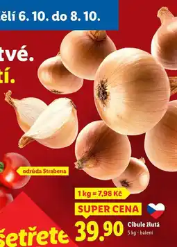 Lidl Cibule žlutá, 5 kg nabídka
