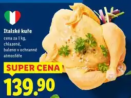 Lidl Italské kuře, cena za 1 kg nabídka