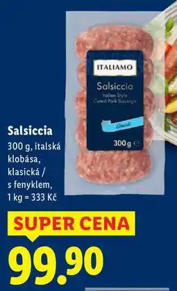 Lidl Salsiccia, 300 g nabídka