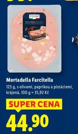Lidl Mortadella Farcitella, 125 g nabídka