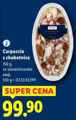 Lidl Carpaccio z chobotnice, 150 g nabídka