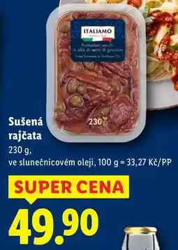 Lidl Sušená rajčata, 230 g nabídka