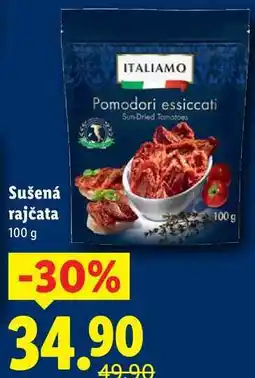 Lidl Sušená rajčata, 100 g nabídka