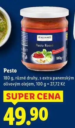 Lidl Pesto, 180 g nabídka