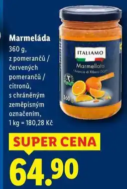 Lidl Marmeláda, 360 g nabídka