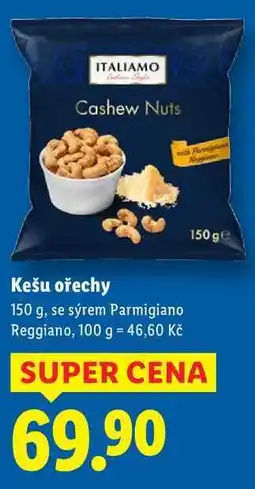 Lidl Kešu ořechy, 150 g nabídka