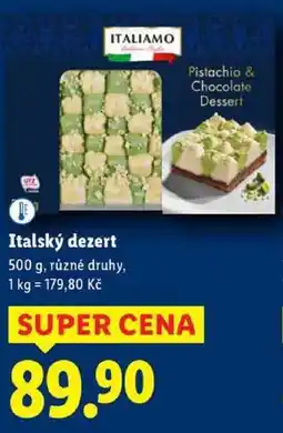 Lidl Italský dezert, 500 g nabídka