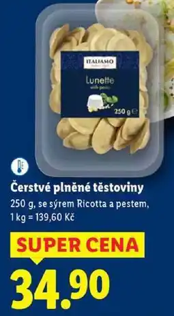 Lidl Čerstvé plněné těstoviny, 250 g nabídka