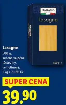 Lidl Lasagne, 500 g nabídka