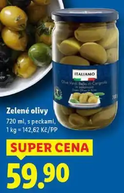 Lidl Zelené olivy, 720 ml nabídka