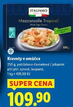 Lidl Krevety v omáčce, 250 g nabídka