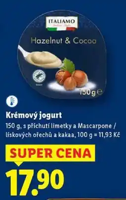 Lidl Krémový jogurt, 150 g nabídka