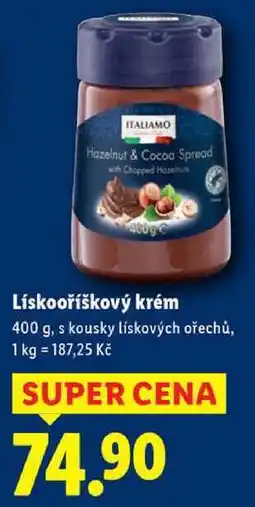 Lidl Lískooříškový krém, 400 g nabídka
